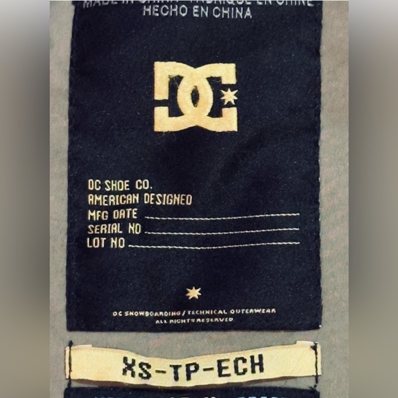 DC Snowboarding Jacket Riji - Beetle size XS - Picture 4 of 14